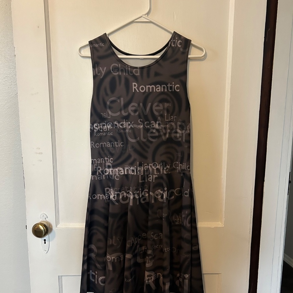 Sherlock Deduction Dress Gold Bubble Clothing